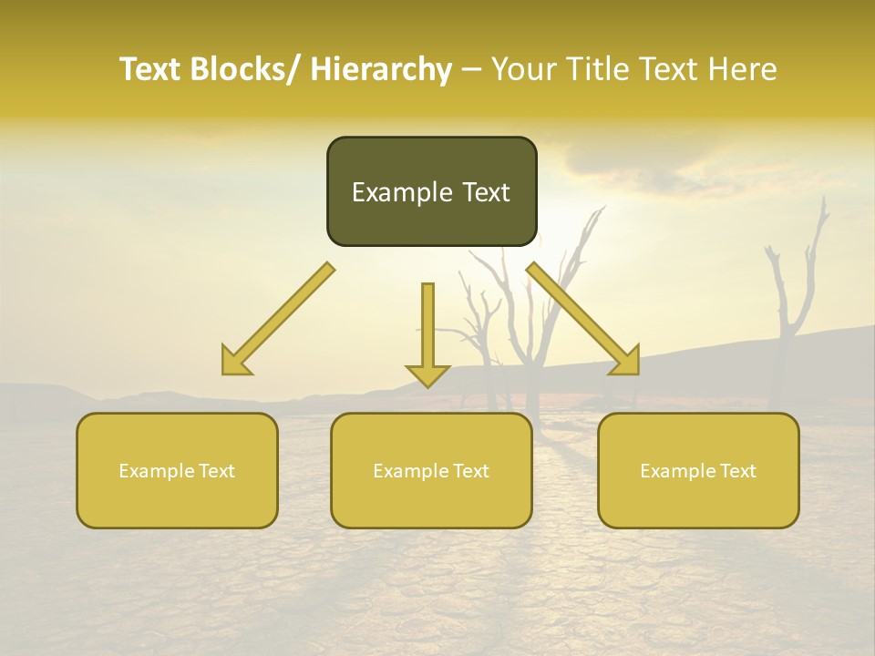 Dune Dark Sunny PowerPoint Template