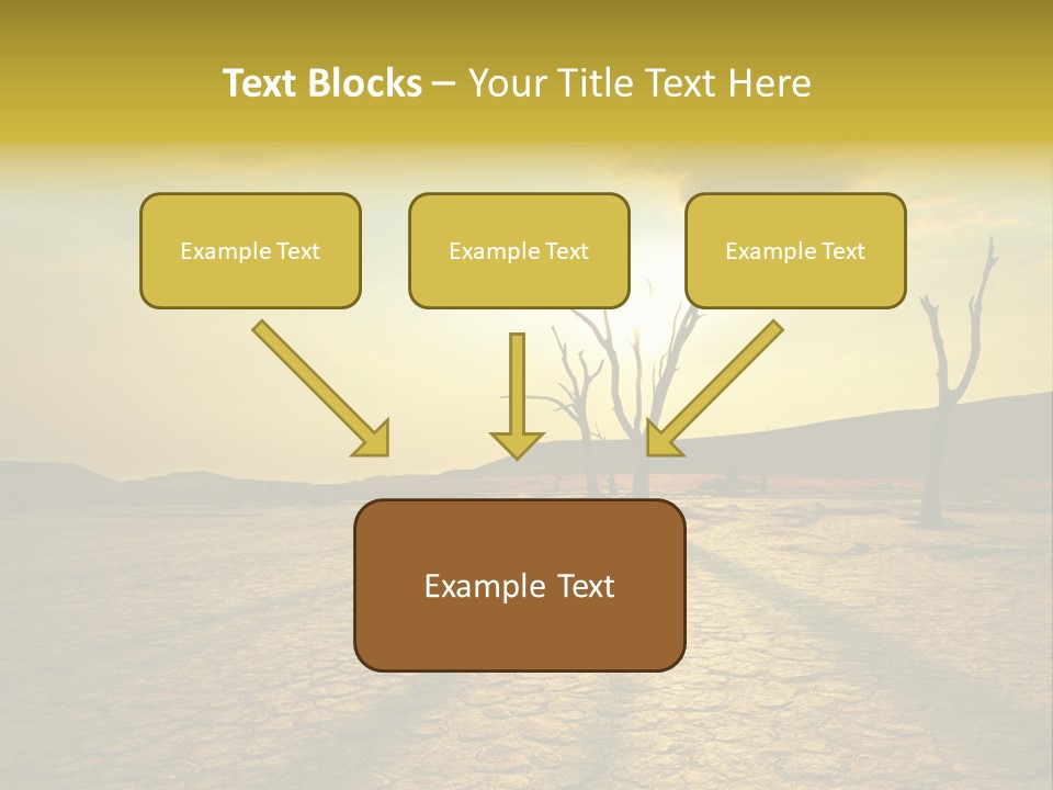 Dune Dark Sunny PowerPoint Template