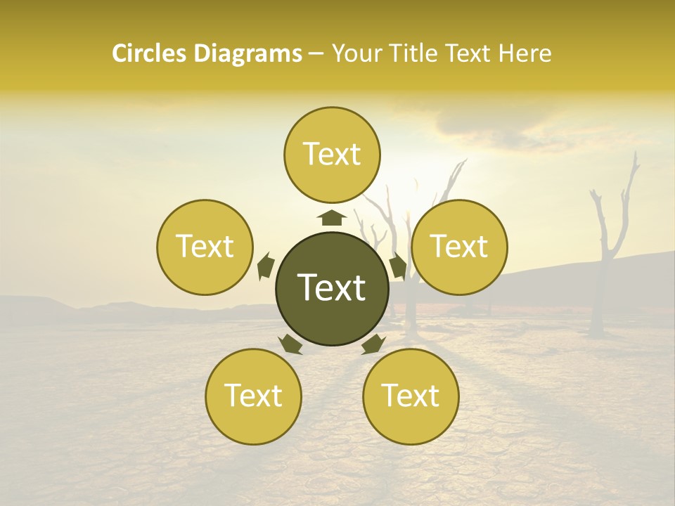 Dune Dark Sunny PowerPoint Template