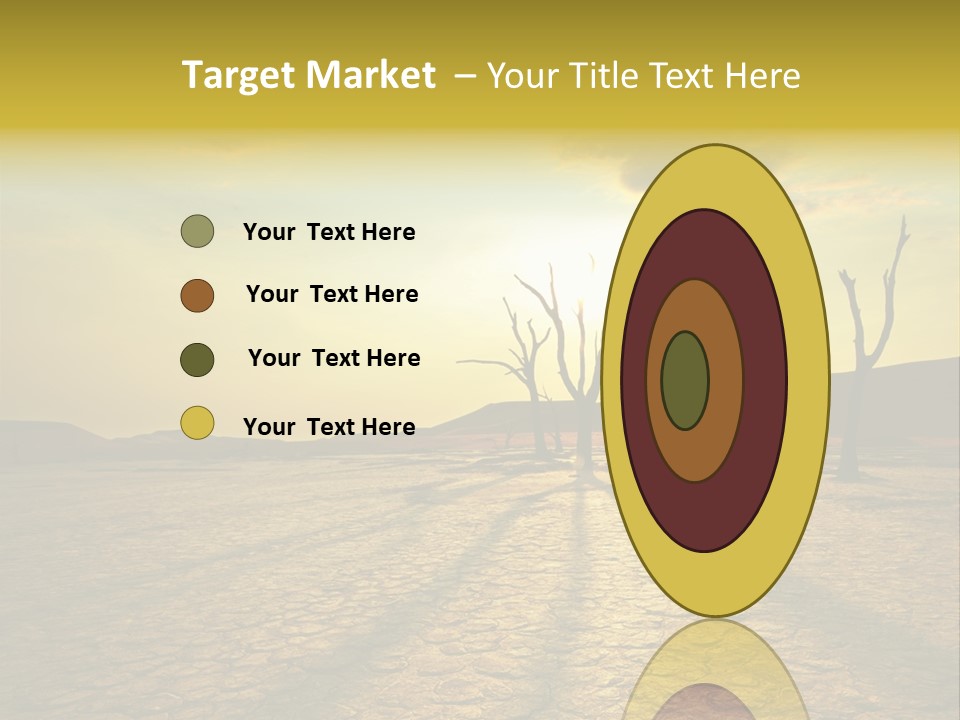 Dune Dark Sunny PowerPoint Template