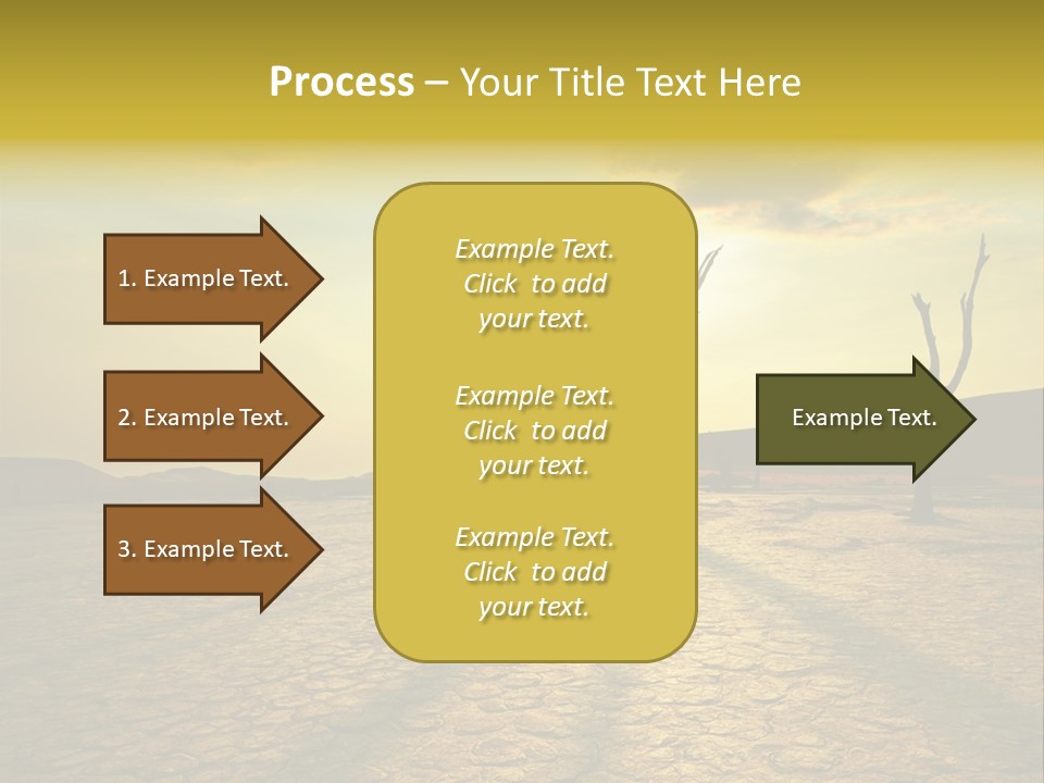 Dune Dark Sunny PowerPoint Template