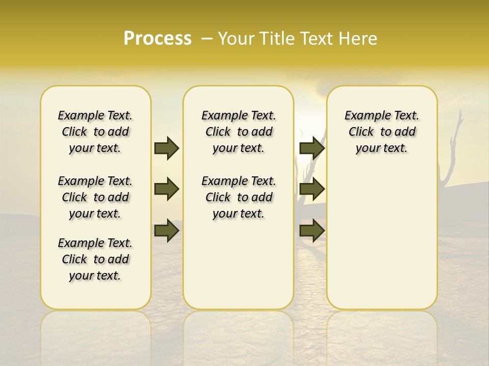 Dune Dark Sunny PowerPoint Template