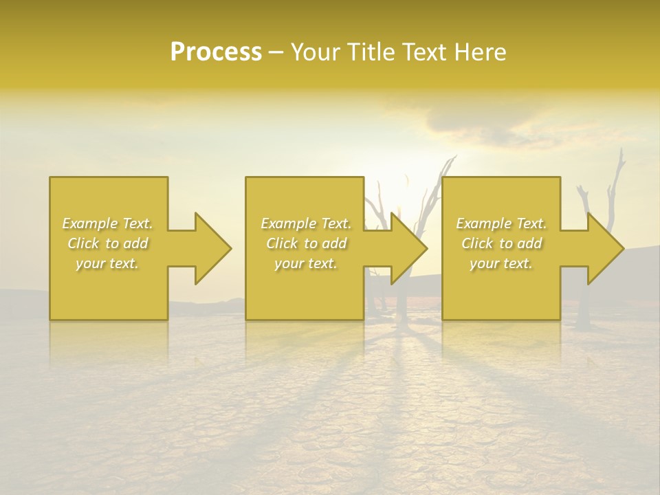 Dune Dark Sunny PowerPoint Template
