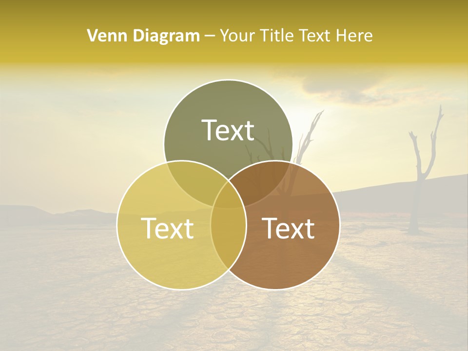 Dune Dark Sunny PowerPoint Template