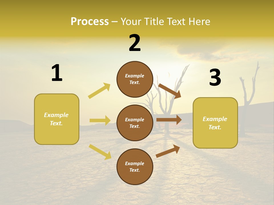 Dune Dark Sunny PowerPoint Template