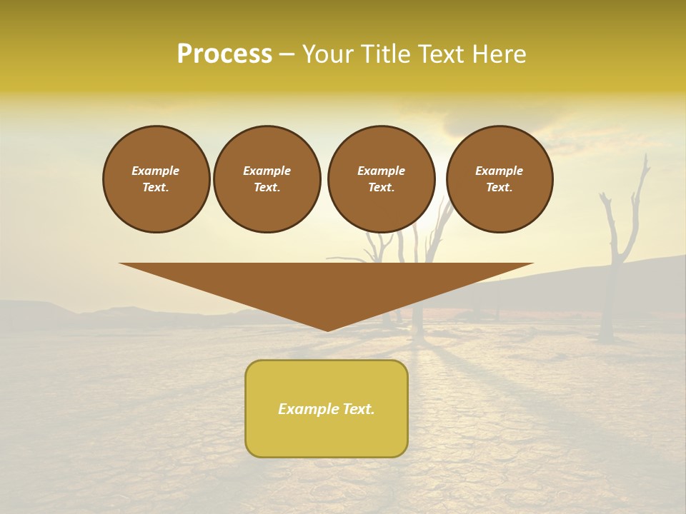 Dune Dark Sunny PowerPoint Template