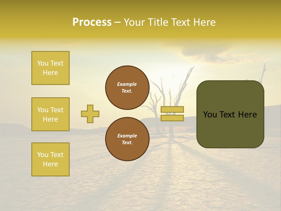 Dune Dark Sunny PowerPoint Template