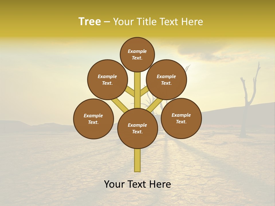 Dune Dark Sunny PowerPoint Template