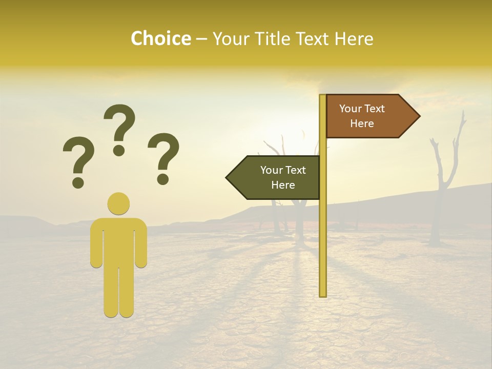 Dune Dark Sunny PowerPoint Template