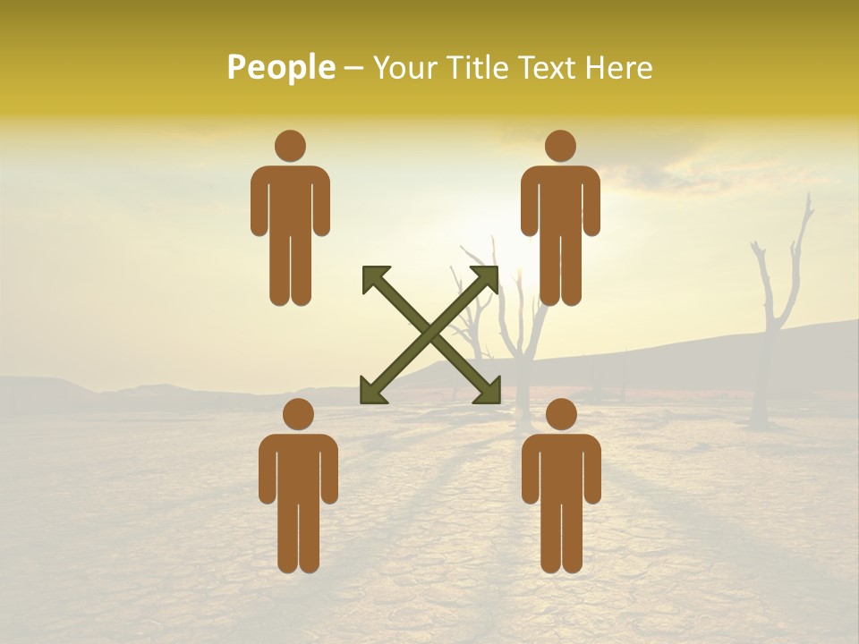 Dune Dark Sunny PowerPoint Template