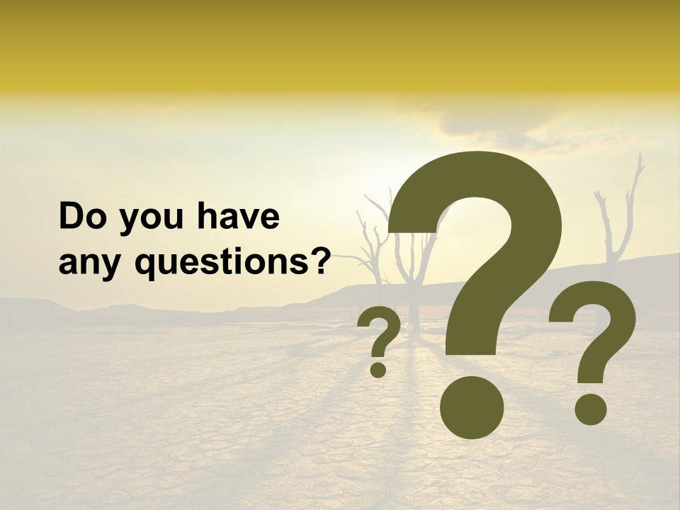 Dune Dark Sunny PowerPoint Template