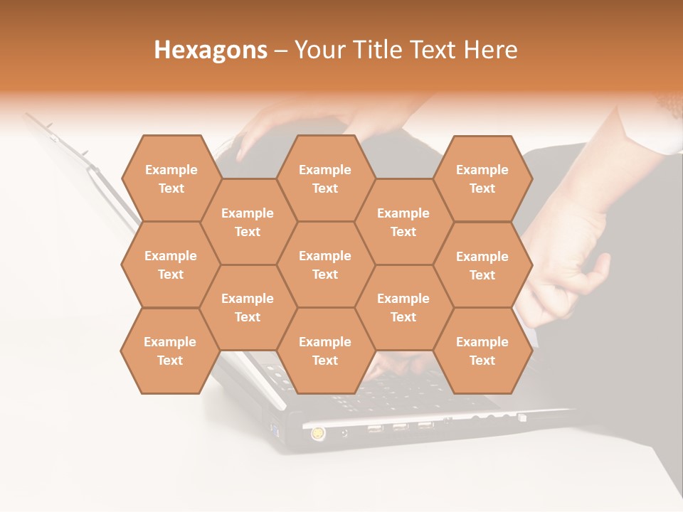 Laptop Envy Stop PowerPoint Template