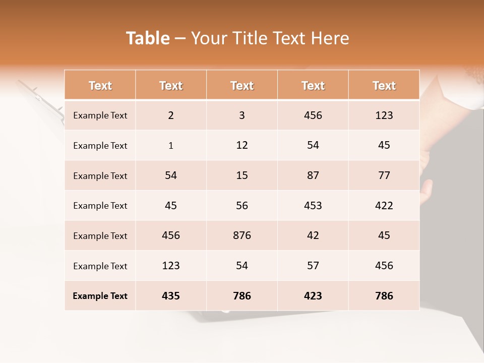 Laptop Envy Stop PowerPoint Template