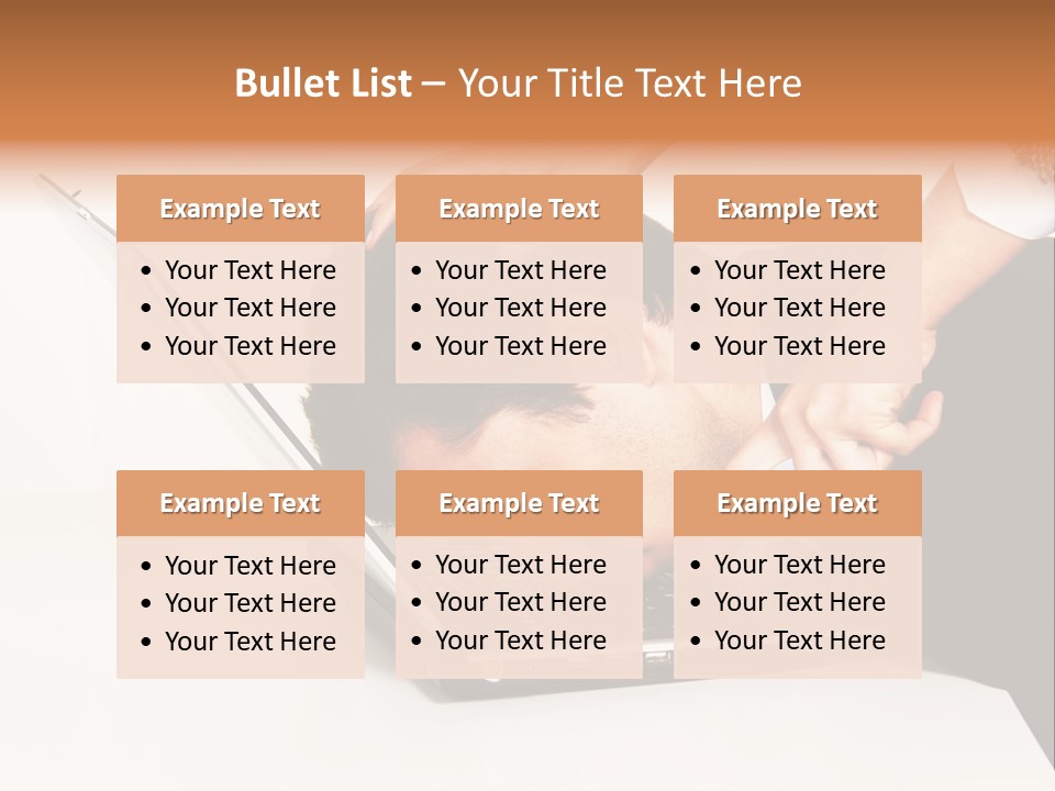 Laptop Envy Stop PowerPoint Template