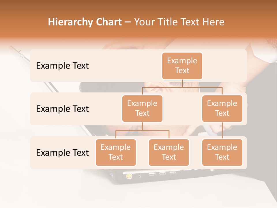 Laptop Envy Stop PowerPoint Template