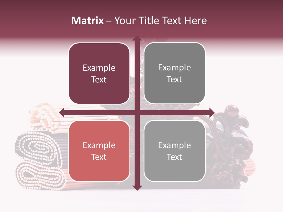 Concept Antique Red PowerPoint Template