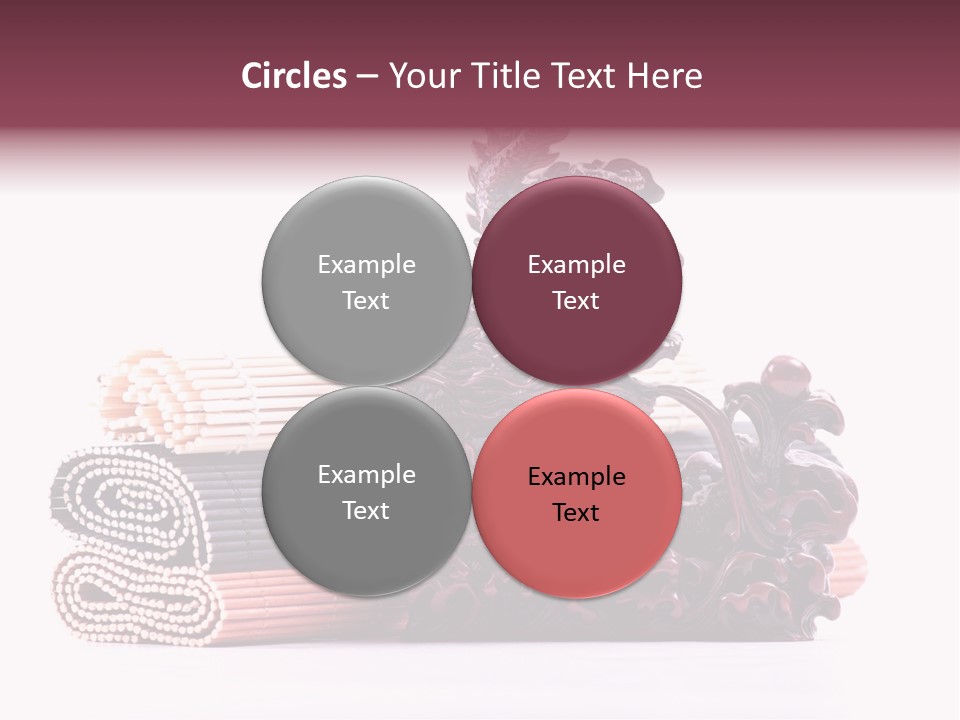 Concept Antique Red PowerPoint Template