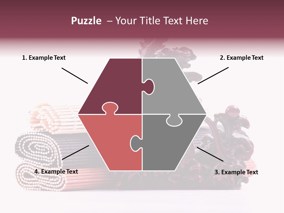 Concept Antique Red PowerPoint Template