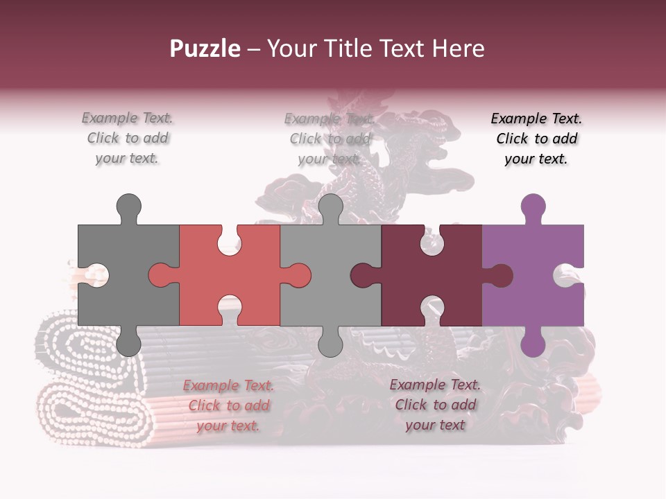 Concept Antique Red PowerPoint Template