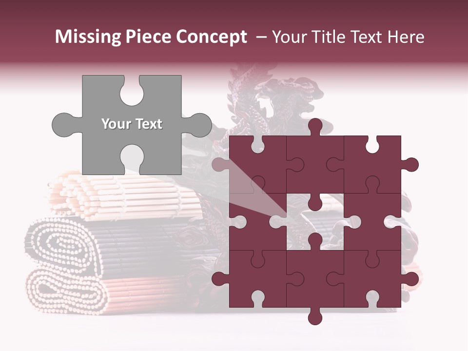 Concept Antique Red PowerPoint Template