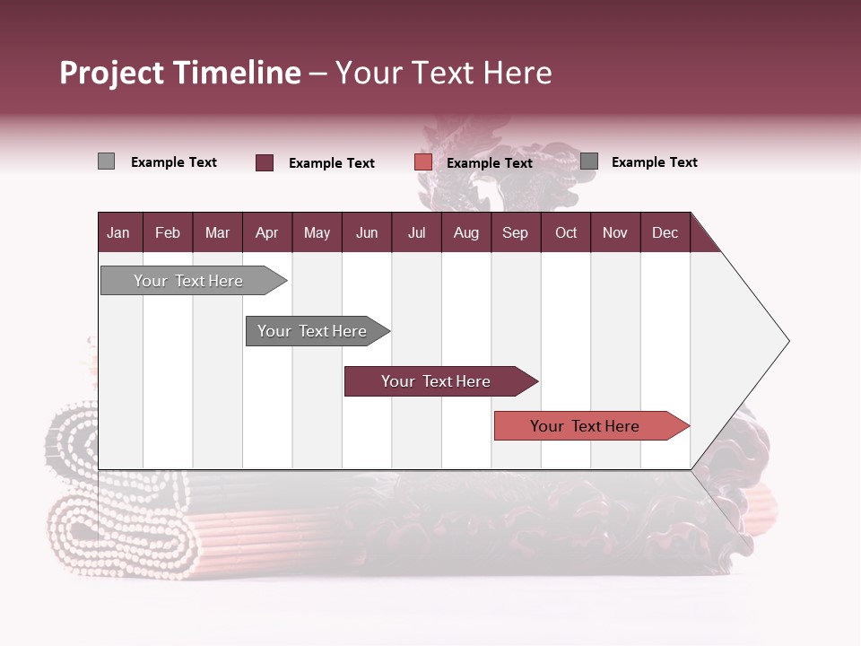 Concept Antique Red PowerPoint Template