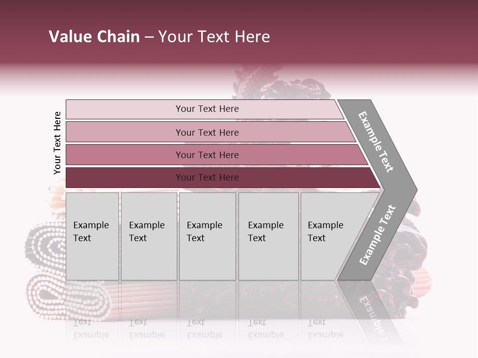 Concept Antique Red PowerPoint Template