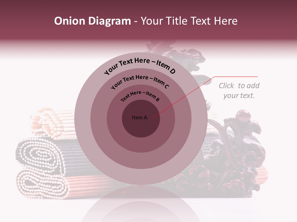 Concept Antique Red PowerPoint Template