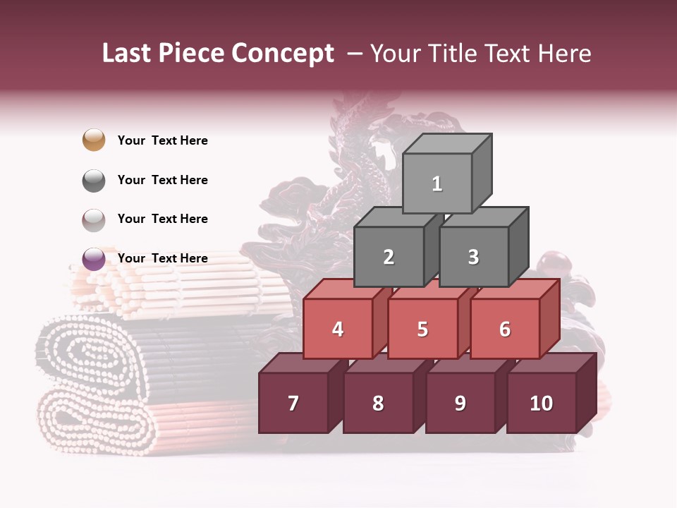 Concept Antique Red PowerPoint Template