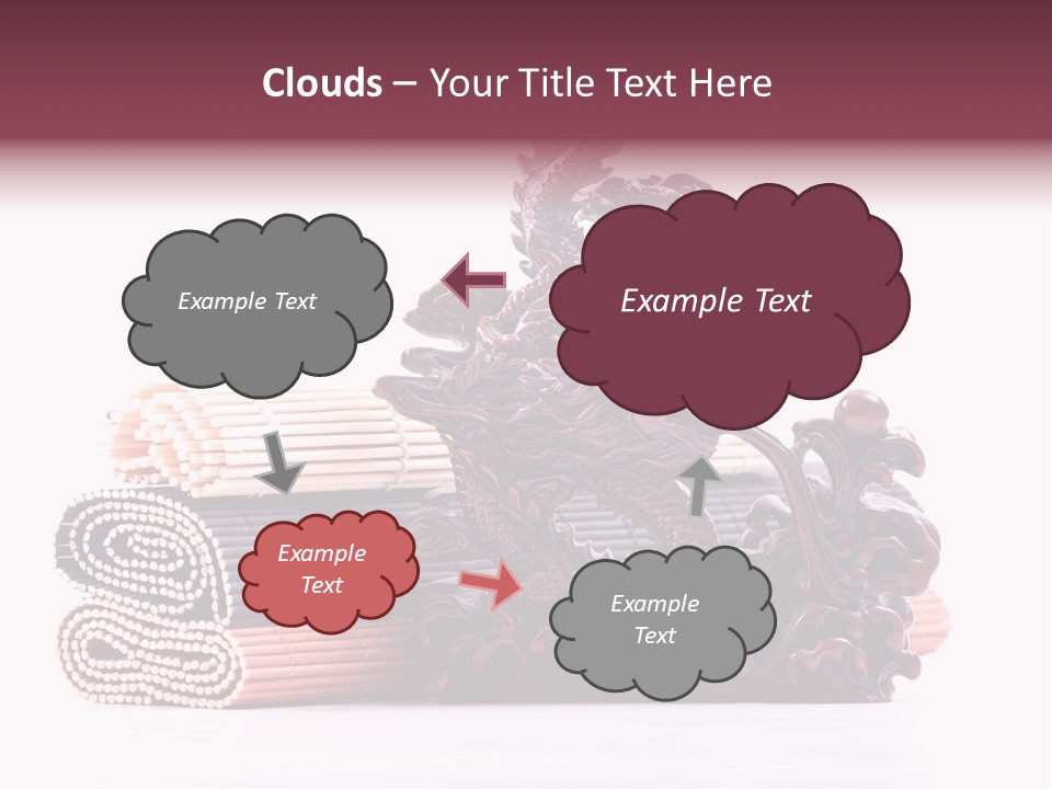 Concept Antique Red PowerPoint Template