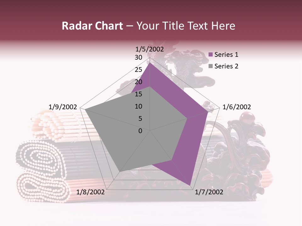 Concept Antique Red PowerPoint Template