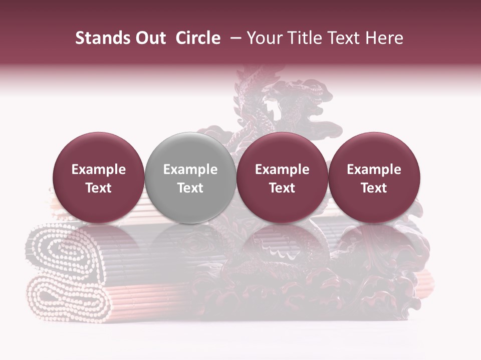 Concept Antique Red PowerPoint Template