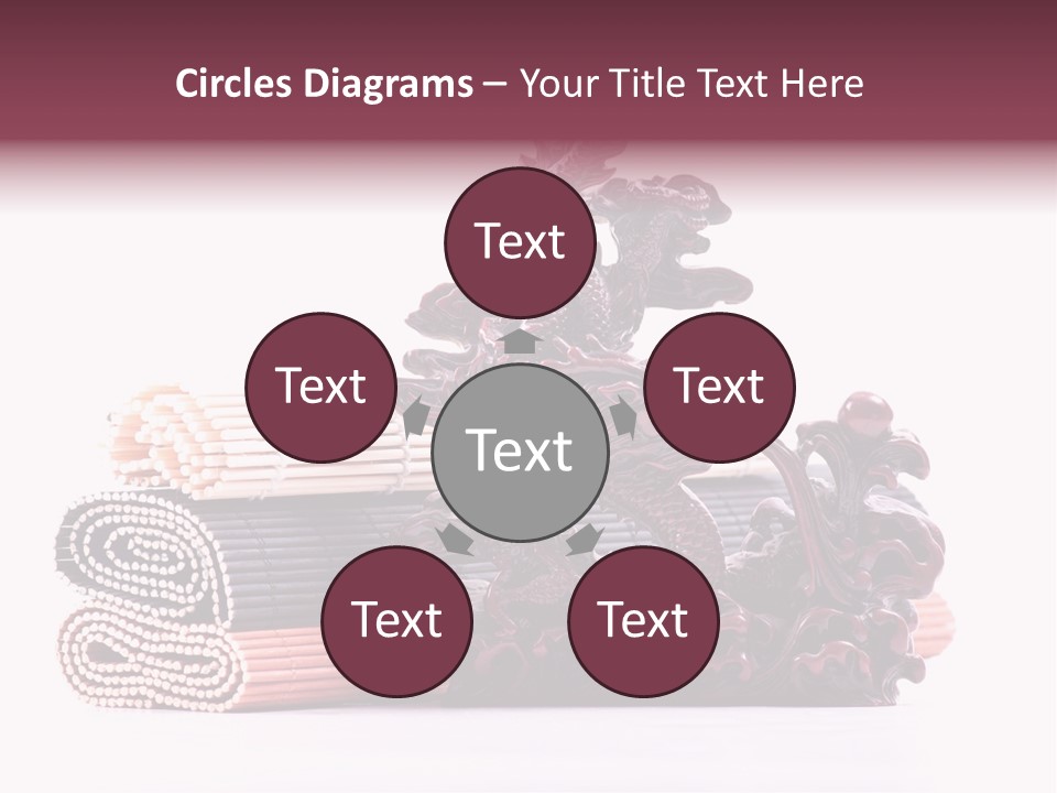 Concept Antique Red PowerPoint Template