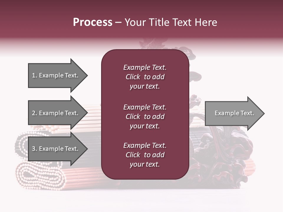 Concept Antique Red PowerPoint Template