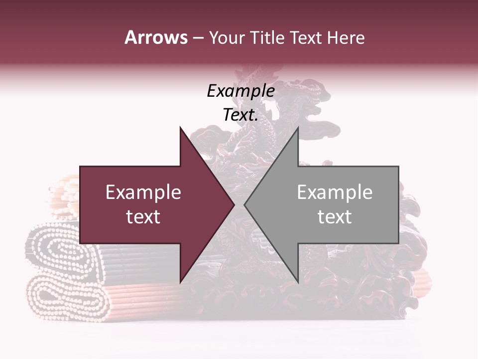 Concept Antique Red PowerPoint Template