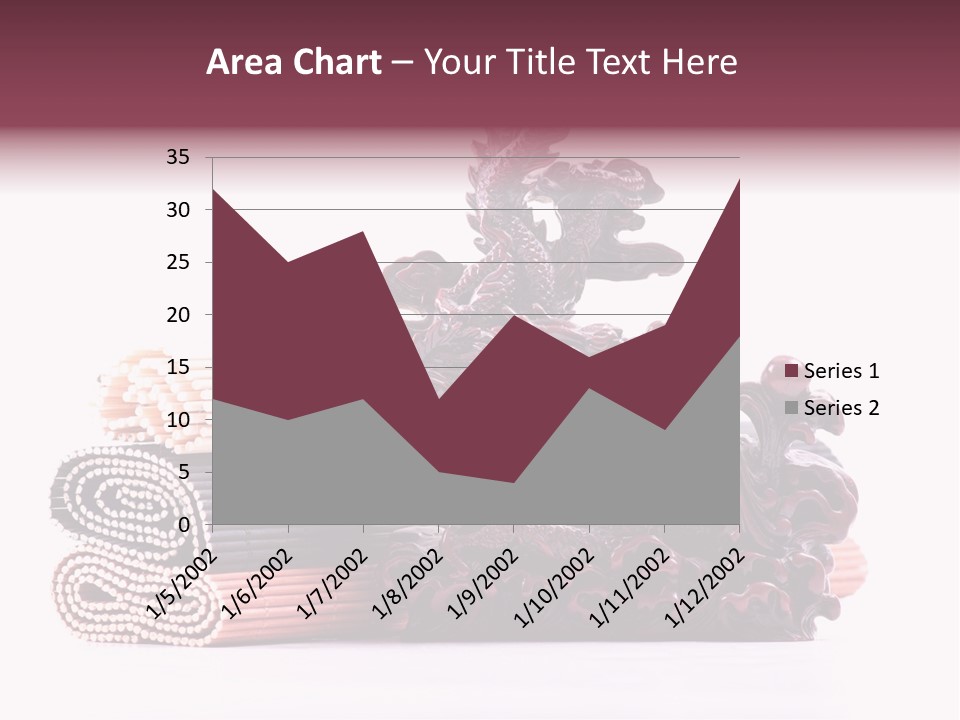 Concept Antique Red PowerPoint Template