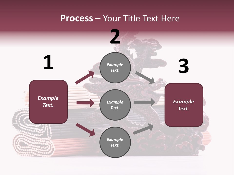 Concept Antique Red PowerPoint Template