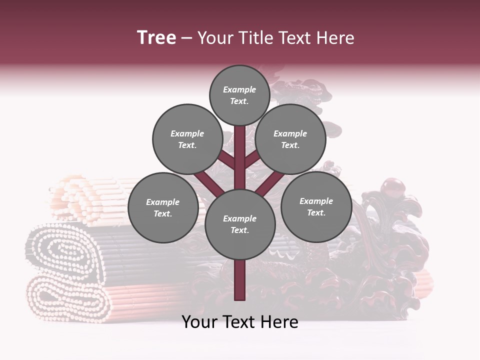 Concept Antique Red PowerPoint Template