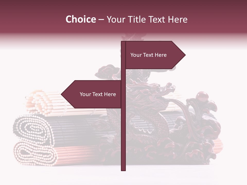 Concept Antique Red PowerPoint Template