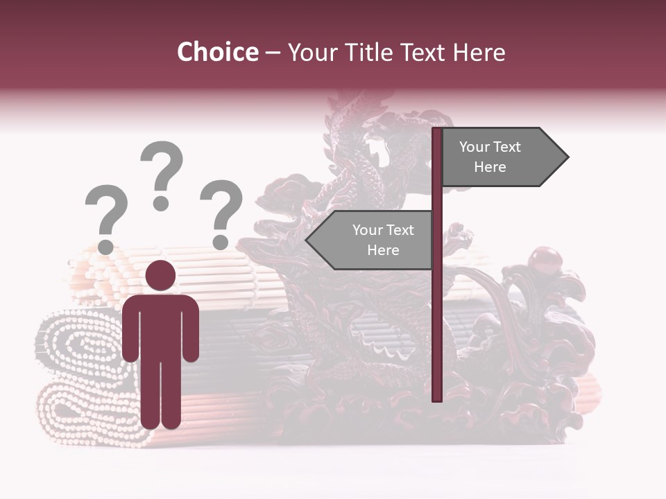 Concept Antique Red PowerPoint Template