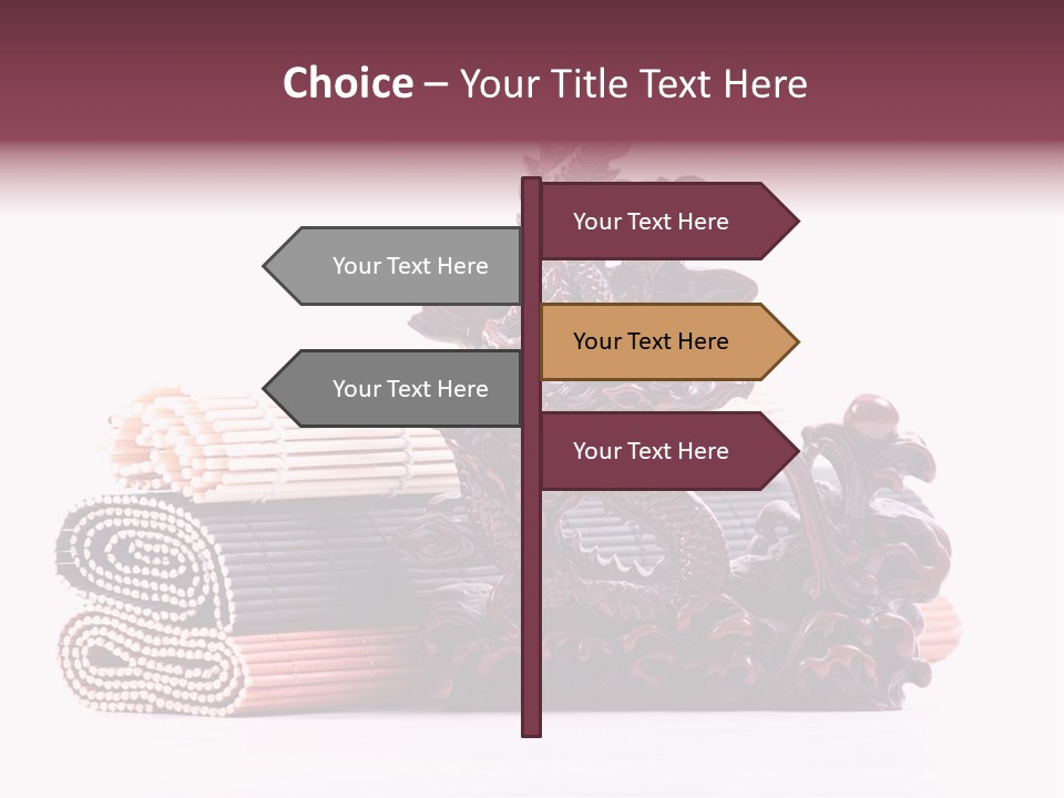 Concept Antique Red PowerPoint Template