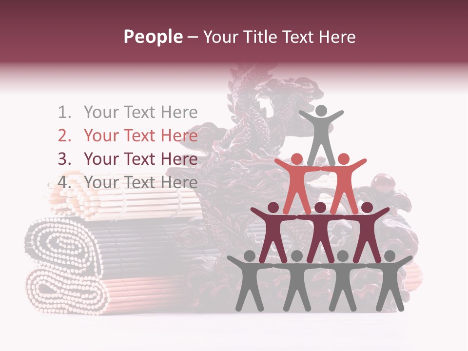 Concept Antique Red PowerPoint Template