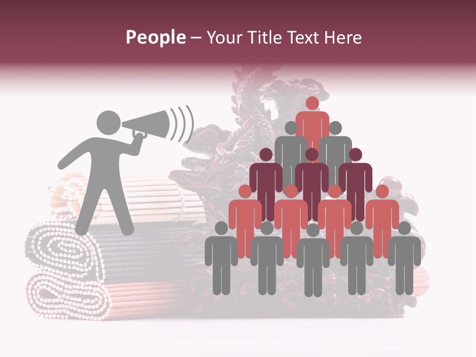 Concept Antique Red PowerPoint Template