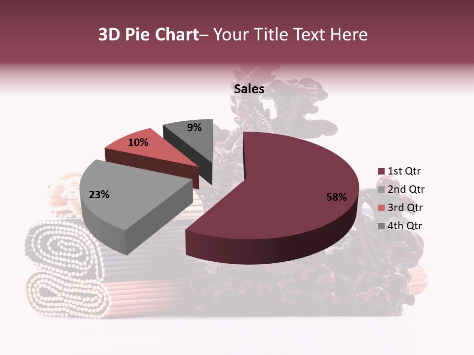 Concept Antique Red PowerPoint Template