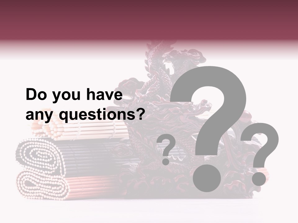 Concept Antique Red PowerPoint Template