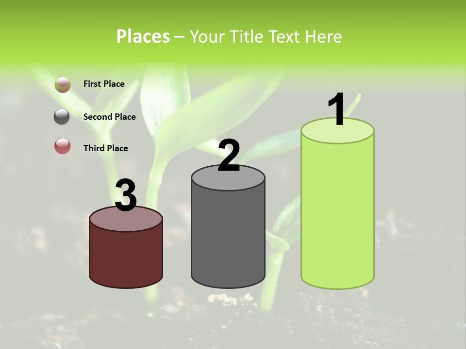 Green Ground Fresh PowerPoint Template