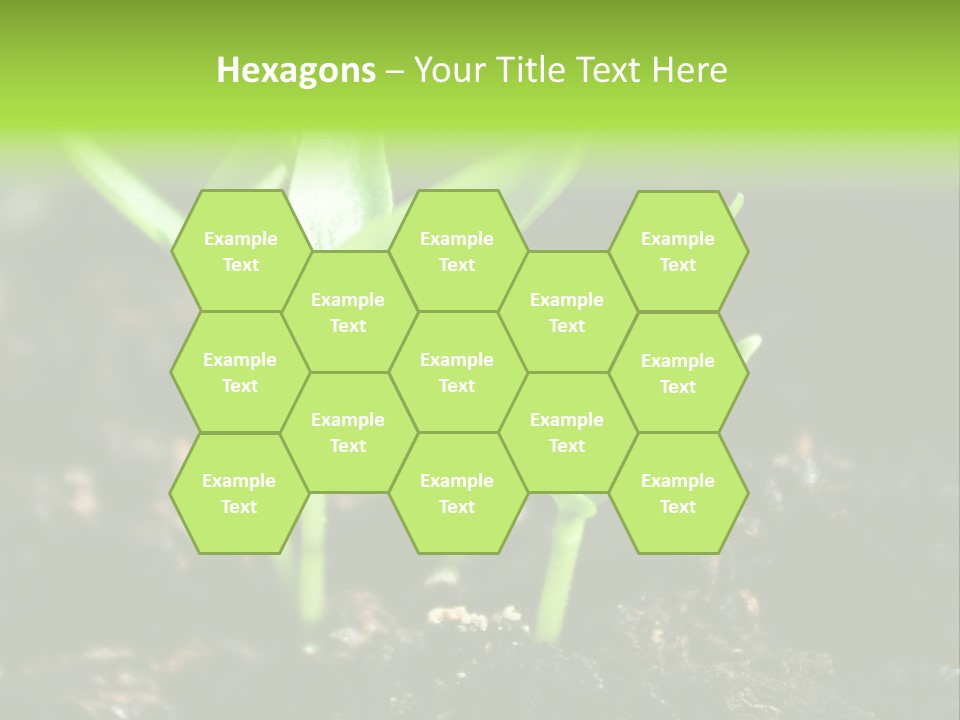 Green Ground Fresh PowerPoint Template