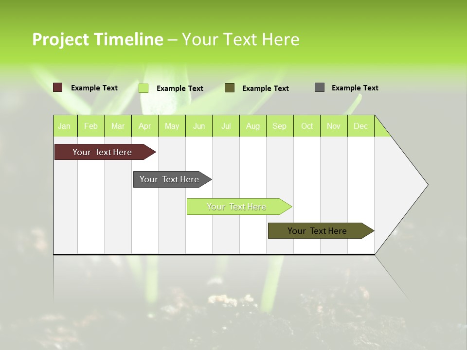 Green Ground Fresh PowerPoint Template