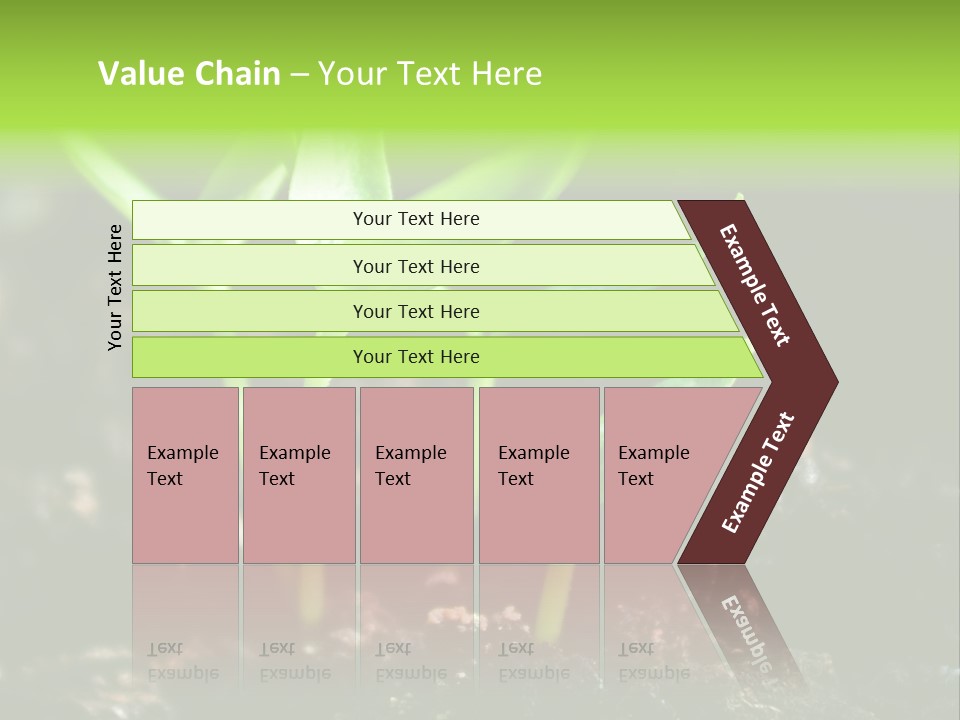 Green Ground Fresh PowerPoint Template