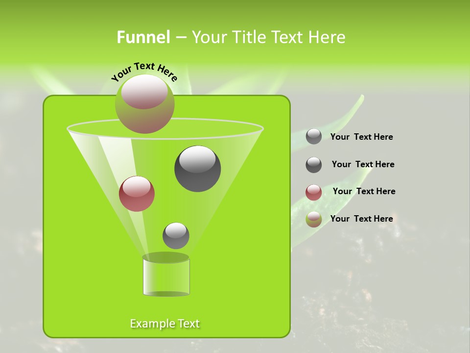 Green Ground Fresh PowerPoint Template