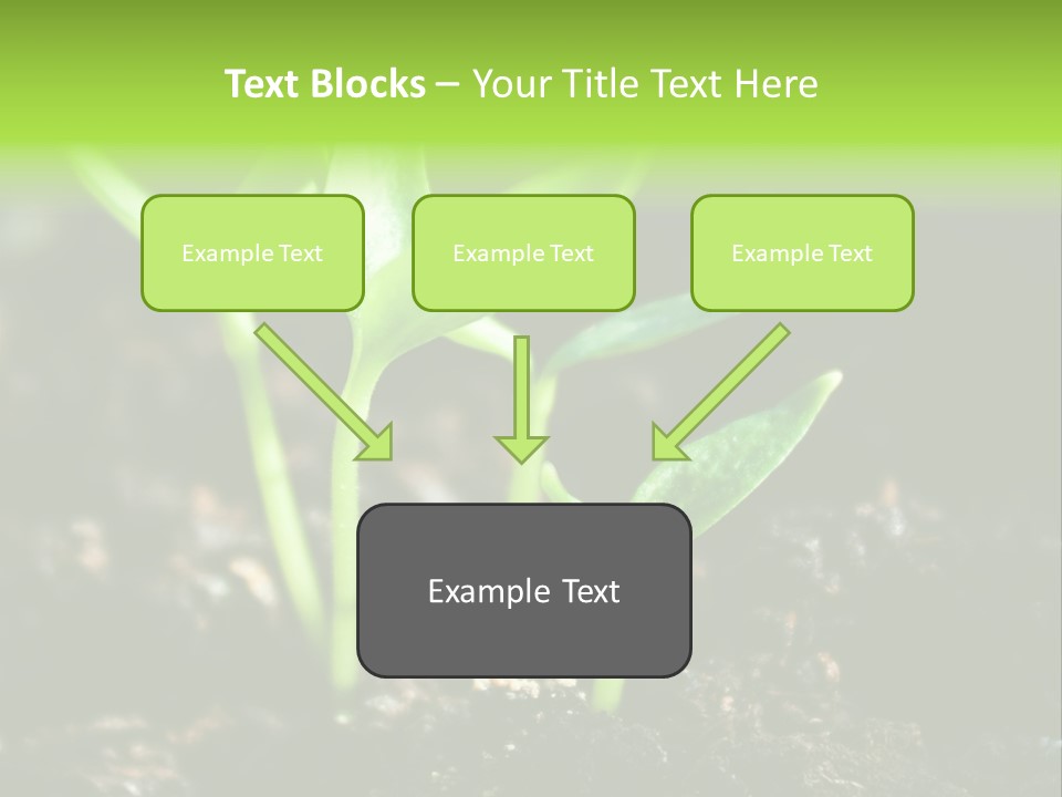 Green Ground Fresh PowerPoint Template